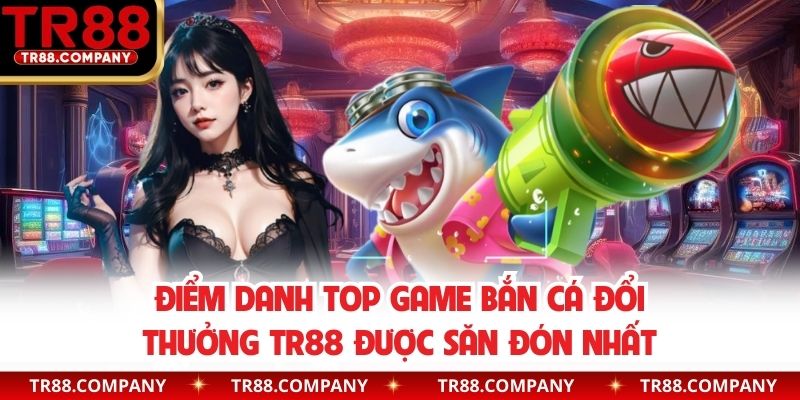 Điểm danh top game bắn cá đổi thưởng TR88 được săn đón nhất