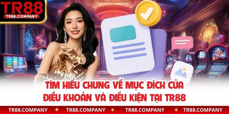 Tìm hiểu chung về mục đích của điều khoản và điều kiện tại TR88